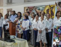 La alcaldesa de Buenaventura, Maby Viera, entregó informe de los 100 días de gestión al frente de la Administración Distrital