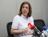 Clara Luz Roldan estuvo de visita en Buenaventura por espacio de 80 horas