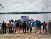 La Armada de Colombia incautó mas de 4 mil galones de combustible y detuvo a 11 personas que lo transportaban