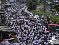 Conmemoración séptimo aniversario de la marcha entierro de la violencia para vivir con dignidad en Buenaventura