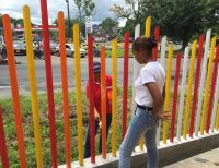 Con apoyo del comercio y la comunidad en general se realizó jornada de pintura en la biblioteca distrital Torre Fuerte del barrio Grancolombiana