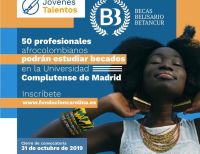 Abierta la convocatoria de becas institucionales Belisario Betancur - Jóvenes talentos- Fundación Carolina, dirigida a profesionales afrocolombianos