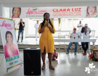 Clara Luz Roldán y Ligia del Carmen Córdoba reafirmaron su compromiso con los adultos mayores de Buenaventura