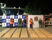 Las autoridades dieron un nuevo golpe a las estructuras delictivas dedicadas al narcotráfico en el pacífico colombiano