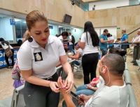 Funcionarios y usuarios de la Gobernación del Valle, protagonistas en sensibilización para decir no más a la violencia contra la mujer