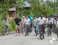 Pavimentación de la vía Simón Bolívar entre El Pailón y Sabaletas avanza en un 80 por ciento