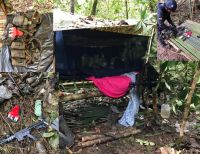 Destruyen zona campamentaria e incautan material de guerra al ELN en Chocó