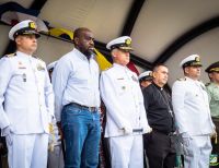 Alcalde participó en la ceremonia de relevo del comandante de la Brigada de Infantería de Marina No. 2