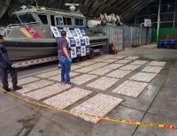 Fue incautado un cargamento de cocaína por la desembocadura del río Yurumanguí en Buenaventura