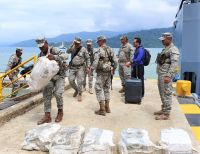 La Fuerza Pública incautó en Juradó, Chocó, un cargamento de alcaloide que al parecer pertenecía al ELN