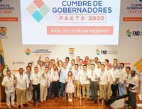 El Valle se sumó al Pacto por la Transparencia durante Cumbre de Gobernadores en Cartagena