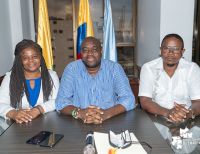 Alcaldes de las localidades Isla de Cascajal y Continente El Pailón tomaron posesión ante el alcalde Distrital de Buenaventura, Víctor Vidal