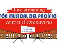 Live streaming Maratón Musical del Pacífico contra el coronavirus, el domingo 29 de marzo