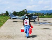 La Armada de Colombia realizó acompañamiento a población en Nuquí, Chocó durante el aislamiento preventivo