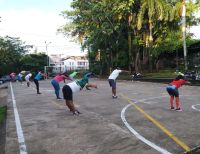 Inderbuenaventura estableció nuevos puntos para la realización de actividades físicas y ejercicios al aire libre en el Distrito Especial