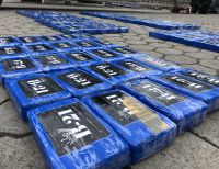 La Armada de Colombia incautó 274 kilos de cocaína en el área general de la Isla de Malpelo