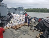 Llegaron más ayudas humanitarias enviadas por el Ministerio del Interior para los municipios costeros del Cauca