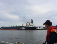 Dimar recibió a la embarcación con mayores dimensiones que ha ingresado al puerto de Tumaco