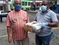 Más de 200 mercados fueron entregados a vendedores ambulantes del sector del centro de Buenaventura