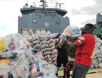 Partió en la tarde del 19 de junio desde Buenaventura, un buque de la Armada de Colombia con 123 toneladas de ayudas humanitarias hacia Nariño