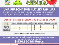 Así queda el pico y cédula y pico y placa para transporte de servicio público del 1 al 15 de julio en Buenaventura