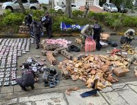 La Armada de Colombia incautó más de tres toneladas de marihuana en menos de una semana en el pacífico y la ciudad de Cali