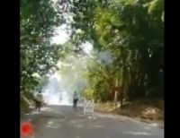El alcalde Distrital, Víctor Vidal, rechazó los actos de agresión contra puesto de control de Tránsito y Policía en la vía a Zacarías en el río Dagua
