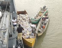 La Armada de Colombia entregó más de siete mil mercados en el pacífico sur