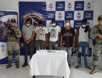 Asegurados 5 presuntos integrantes de la banda La Local en Buenaventura