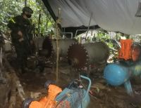 Fue destruido un laboratorio para el procesamiento de cocaína en López de Micay, Cauca
