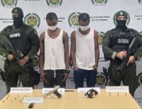 A la cárcel dos hombres que portaban ilegalmente armas de fuego en Buenaventura