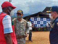 Autoridades militares y civiles garantizaron seguridad he hicieron posible el retorno de familias indígenas desplazadas en Bahía Solano, Chocó