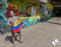 El alemán Dominic Wolf ya lleva dos días en Buenaventura