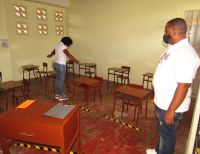Por alternancia educativa, la Secretaría de Salud revisa protocolos de bioseguridad en instituciones educativas oficiales de Buenaventura