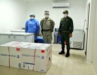 Llegaron 4.586 dosis de Sinovac a Buenaventura para seguir vacunando a los Adultos Mayores de 80 años contra la COVID-19