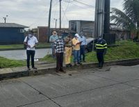 La Mesa de Territorio del Paro Cívico y el INVÍAS realizaron recorrido en un sector de la Avenida Simón Bolívar