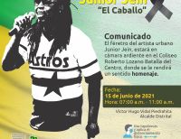 Buenaventura le Rinde Homenaje a Junior Jein el “señor del pacífico”
