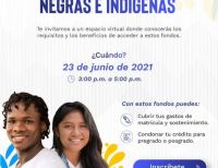 El Icetex, la Secretaría de Educación y el Laboratorio de Convivencia y Seguridad invitan a los estudiantes de 11 a conocer los Fondos para Comunidades Negras e Indígenas