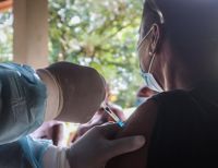 Se realizó nueva jornada de vacunación contra la COVID-19 en sectores turísticos como Juanchaco, La Bocana, La Barra, Ladrilleros