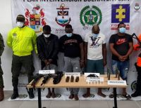 A la cárcel 4 presuntos integrantes de la banda La Local - Los Shotas, por porte ilegal de armas de uso privativo