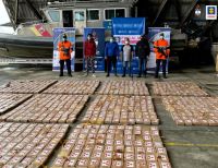 Cárcel para tres hombres que al parecer transportaban media tonelada de cocaína en una lancha hacia Panamá