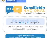 Del 25 al 27 de agosto se llevará a cabo una Gran Jornada de Conciliación en la Cámara de Comercio de Buenaventura