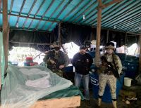 Autoridades destruyen laboratorio en el que disidencias de las Farc producían más de dos toneladas de cocaína