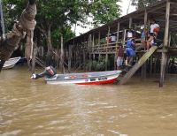 La Armada de Colombia puso a salvo la vida de cuatro personas en el Litoral San Juan en Chocó