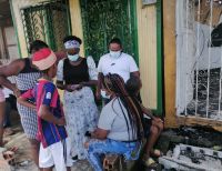 La Alcaldía Distrital de Buenaventura se abrazó al barrio San Francisco con ayudas humanitarias a los damnificados por incendio