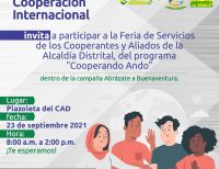 El programa Cooperando Ando, realizará Feria de Servicios de los cooperantes y aliados de la Alcaldía Distrital de Buenaventura