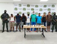Fiscalía judicializó a 8 presuntos integrantes de la subestructura Los Espartanos de la organización criminal La Local