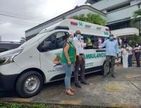 La Alcaldía Distrital de Buenaventura entregó dos ambulancias al Hospital Luis Ablanque de la Plata