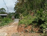 La Oficina de Gestión del Riesgo de Buenaventura atendió llamado de la comunidad afectada por el invierno en la carretera Simón Bolívar