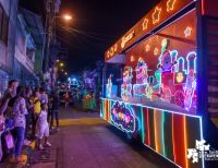 Con el apoyo de la Administración Distrital de Buenaventura, Celsia realizó el desfile mágico de la buena energía en Navidad